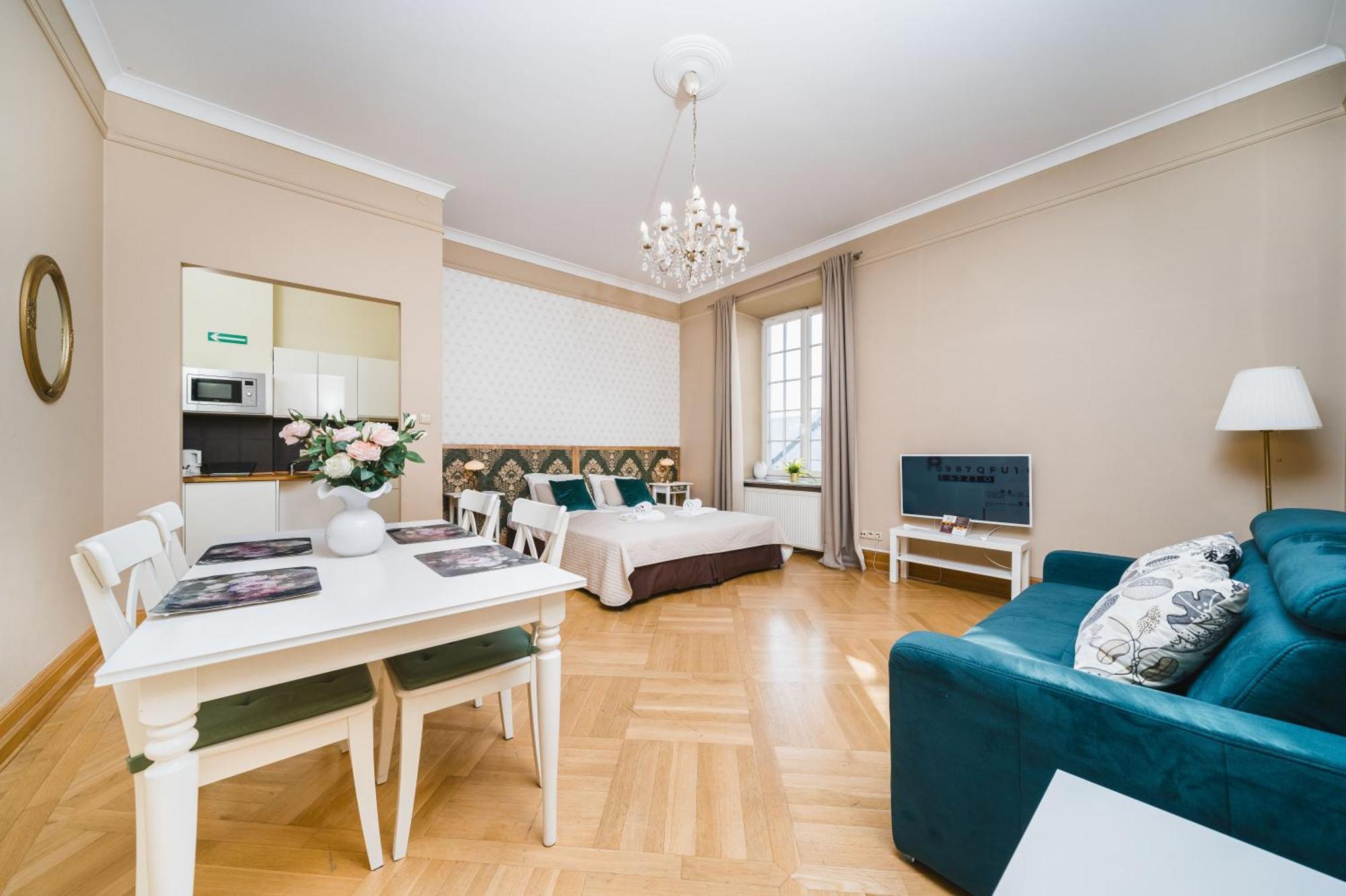 Apartamenty W Palacu Pod Baranami Kraków Exteriör bild
